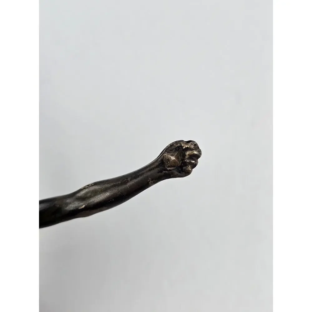 Sterling Silver Corpus ( Crucified Christ ) Jesus Statue Wall Art 7